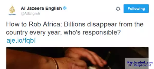 Twitter users blast Al Jazeera for referring to Africa as a country